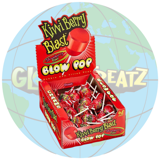Blow Pop 'Kiwi Berry Blast' Lollipop - 18.4g