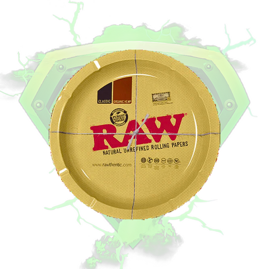 RAW 'CLASSIC' Round Rolling Tray