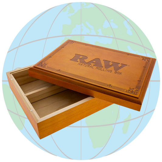 RAW X RYOT Natural Rolling Box