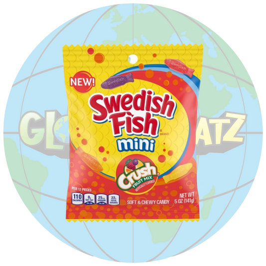 Swedish Fish Mini Crush Fruit Mix - 141g