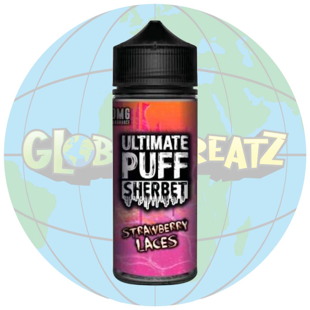 Ultimate Puff Sherbet 'Strawberry Laces' (100ml)