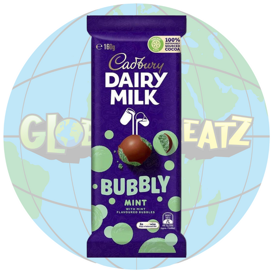 Cadbury Dairy Milk Bubbly Mint - 160g