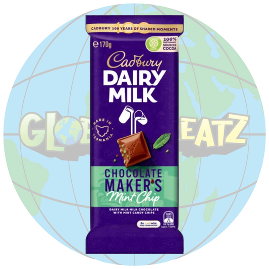 Cadbury Dairy Milk Chocolate Makers Mint Chip - 170g