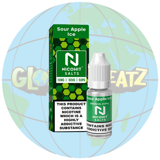 Nicohit Salts 'Sour Green Apple' (10ml)
